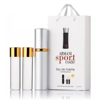 Парфюм мужской Giorgio Armani Armani Sport Code с феромонами 3х15 мл