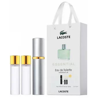 Парфюм мужской Lacoste Essential с феромонами 3х15 мл