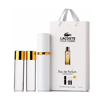 Парфюм женский Lacoste Pour Femme с феромонами 3х15 мл