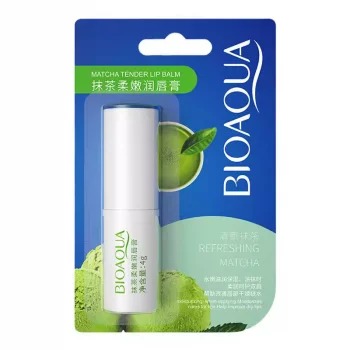 Бальзам для губ BIOAQUA Refreshing Matcha увлажняющий 4 г