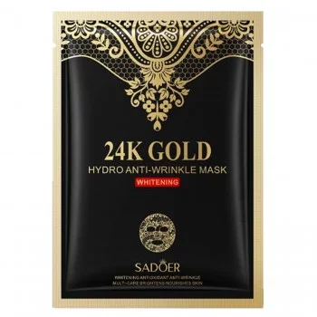 Маска для лица SADOER 24К Gold против морщин c отбеливающим эффектом 30 г