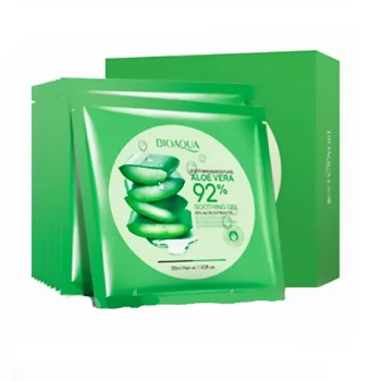 Набор масок для лица BIOAQUA Soothing&Moisture Aloe Vera в подарочной коробке