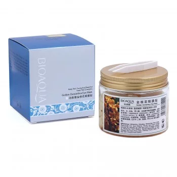 Патчи для кожи вокруг глаз BIOAQUA Golden Osmanthus Eye Mask с экстрактом османтуса