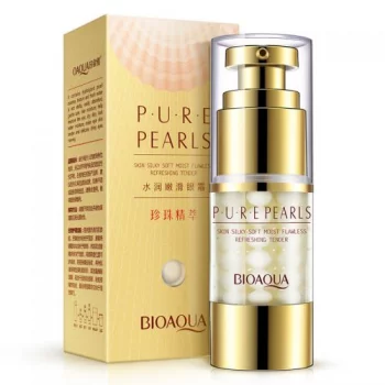 Крем для кожи вокруг глаз BIOAQUA Pearl Essentials Eye Serum с экстрактом жемчуга разглаживающий 25 мл
