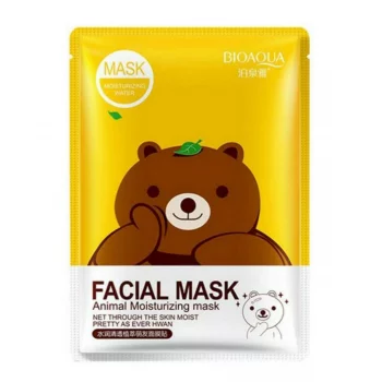 Маска BIOAQUA Facial Mask Animal с эссенцией зеленого чая