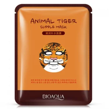 Маска-салфетка для лица BIOAQUA Animal Tiger Mask Тигр питательная 30 г