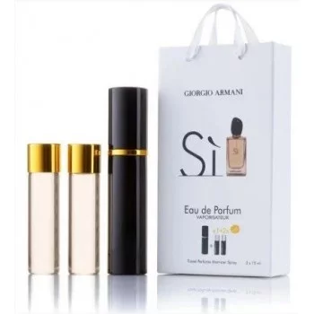 Парфюм женский Giorgio Armani Si с феромонами 3х15 мл