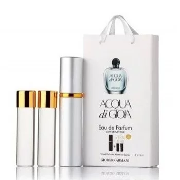 Парфюм женский Giorgio Armani Acqua di Gioia с феромонами 3х15 мл
