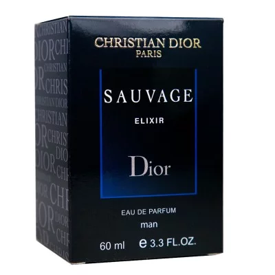 Парфум чоловічий Dior Sauvage Elixir 60 мл УПАКОВКА