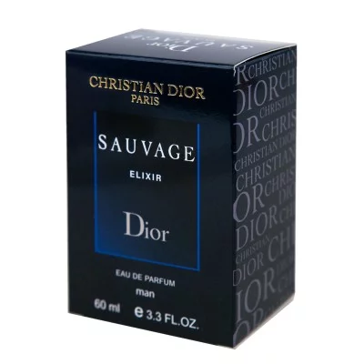 Парфум чоловічий Dior Sauvage Elixir 60 мл УПАКОВКА