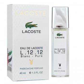 Lacoste Eau De Lacoste L.12.12 Blanc-Pure Pheromone Parfum чоловічий 40 мл